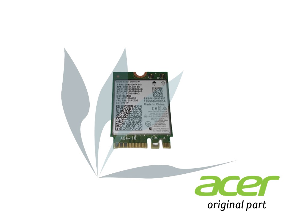 Carte wifi neuve d'origine Acer pour Acer Aspire E5-573G