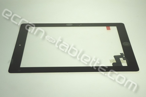 Vitre tactile 9,7 pouces noire pour IPAD2 WIFI-A1395