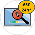Traitement de virus sur ordinateur